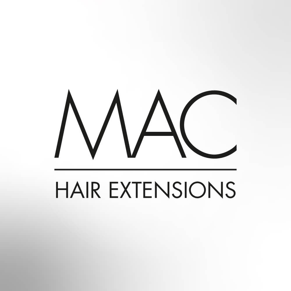 MAC Hair Extensions logo design
