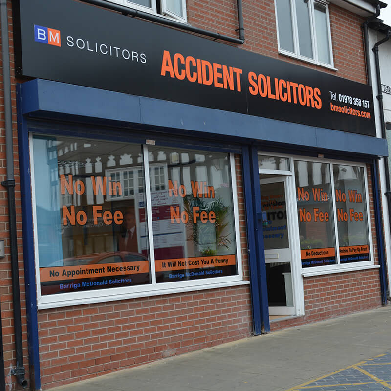 BM Solicitors signage