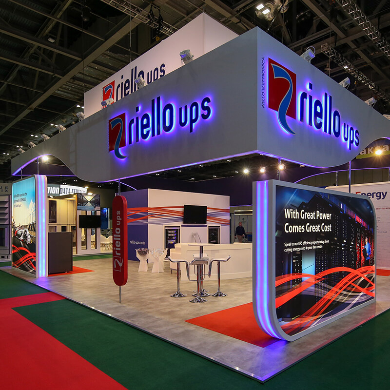 Reillo UPS exhibition stand