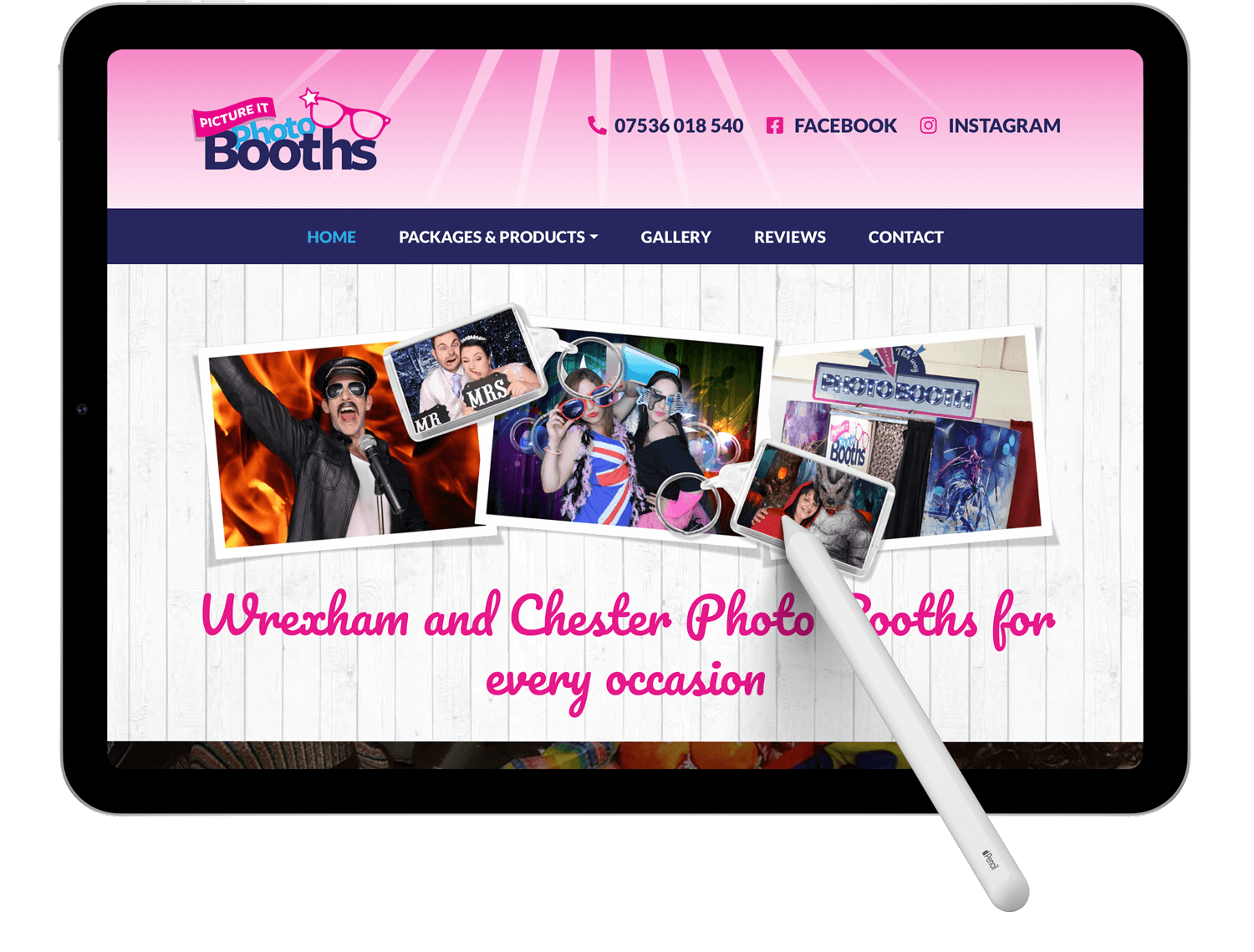 Picture it photo booths website