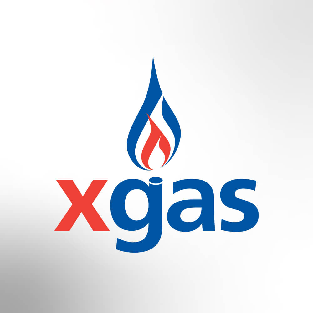 xgas logo design