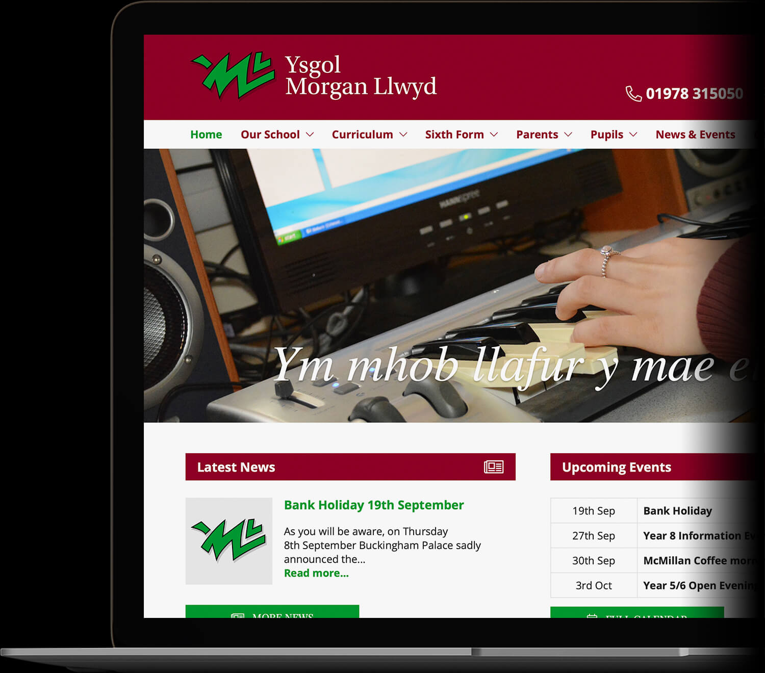 Ysgol Margan Llwyd website